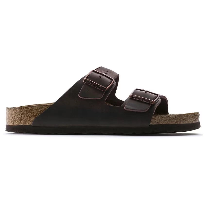 BIRKENSTOCK Arizona SFB LEOI Habana Narrow: brun sandaler unisex