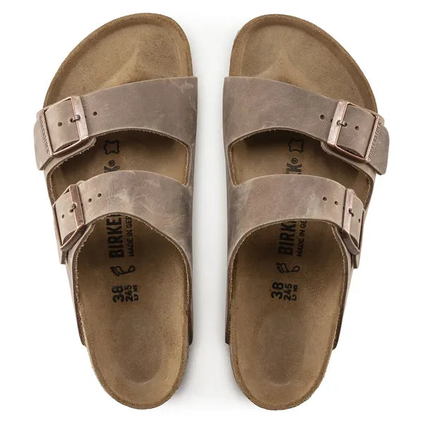 BIRKENSTOCK Arizona Tabacco: marron sandales unisexe