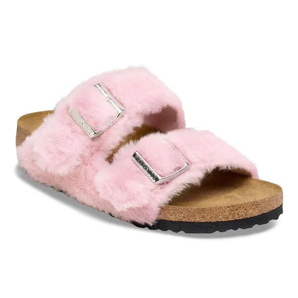 BIRKENSTOCK | SANDALS | WOMAN | ARIZONA SHEARLING COVER UPPER C.ROSE ROSE | PINK