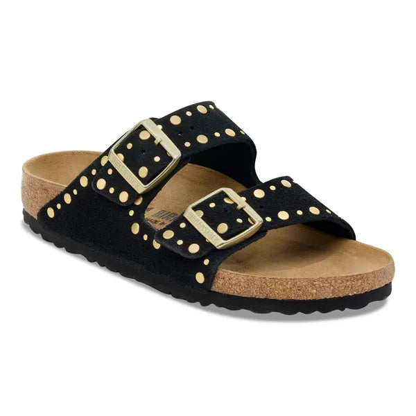 BIRKENSTOCK | САНДАЛИИ | ЖЕНЩИНЫ | ARIZONA RIVET BLACK | ВЕСНА-ЛЕТО