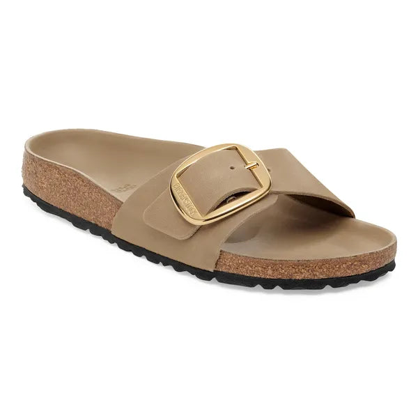 BIRKENSTOCK | SANDALEN | DAMEN | MADRID BIG BUCKLE LEOI TABACCO BROWN HEX | FRÜHJAHR SOMMER