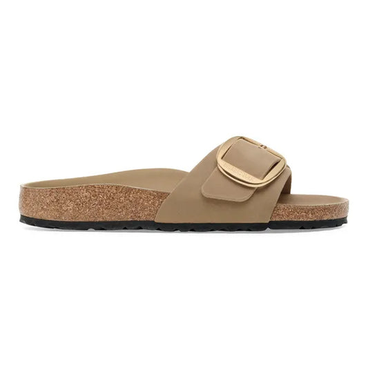 BIRKENSTOCK | SANDALEN | DAMES | MADRID BIG BUCKLE LEOI TABACCO BRUIN HEX | LENTE ZOMER