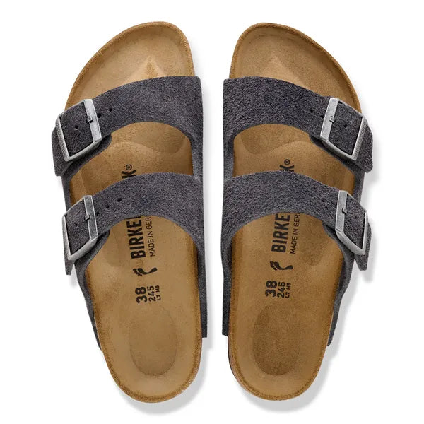 BIRKENSTOCK | SANDALES | FEMME | ARIZONA LEVE CHARBON | PRINTEMPS ÉTÉ