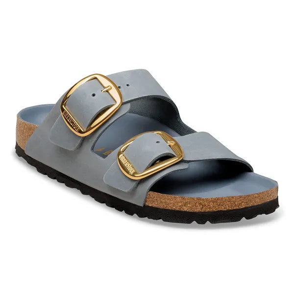 BIRKENSTOCK | SANDALIAS | MUJER | ARIZONA BIG BUCKLE LEOI BASALT GRAY HEX | GRIS