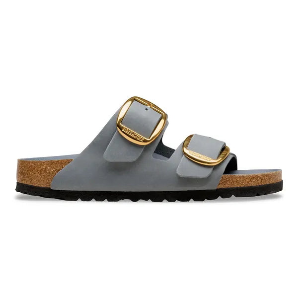 BIRKENSTOCK | SANDALIAS | MUJER | ARIZONA BIG BUCKLE LEOI BASALT GRAY HEX | GRIS