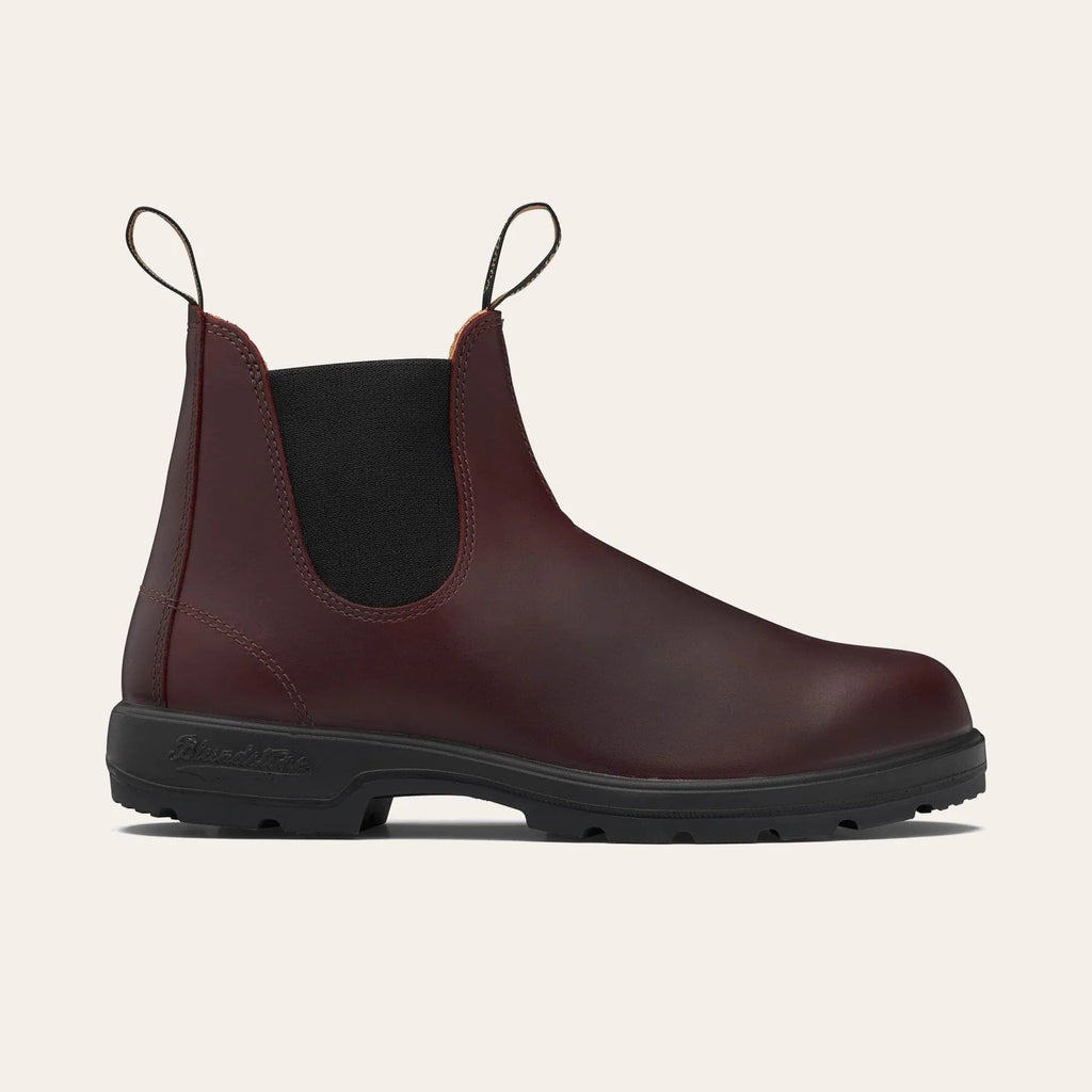 BLUNDSTONE | BOTAS CHELSEA | UNISEX | 2130 AUBURN LEATHER | ROJO