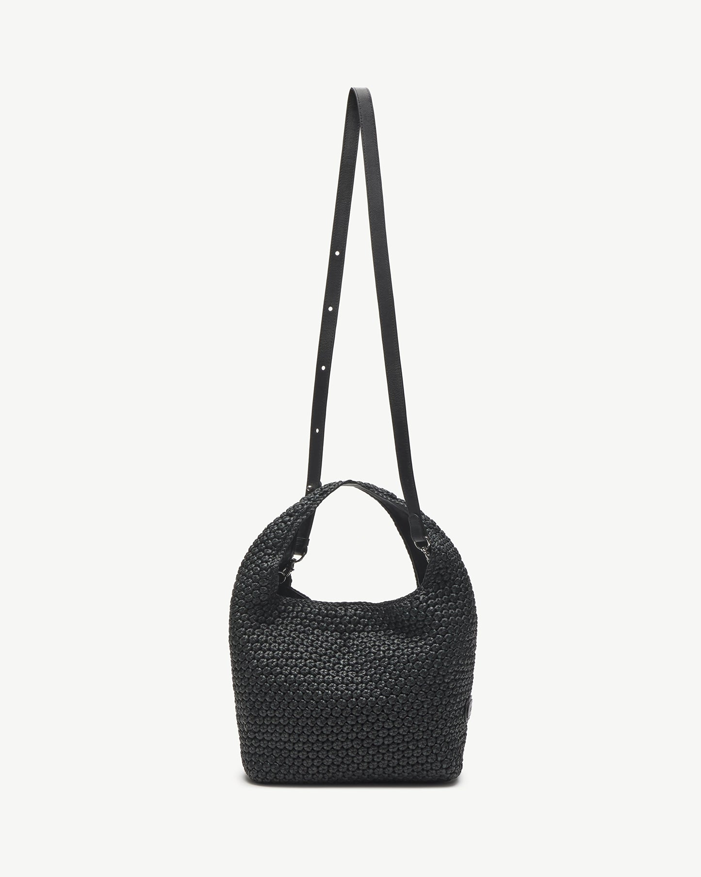 LOTTUSSE | BOLSOS | MUJER | SACO HOBO NOODBAG PIEL DE CORDERO NEGRO | NEGRO