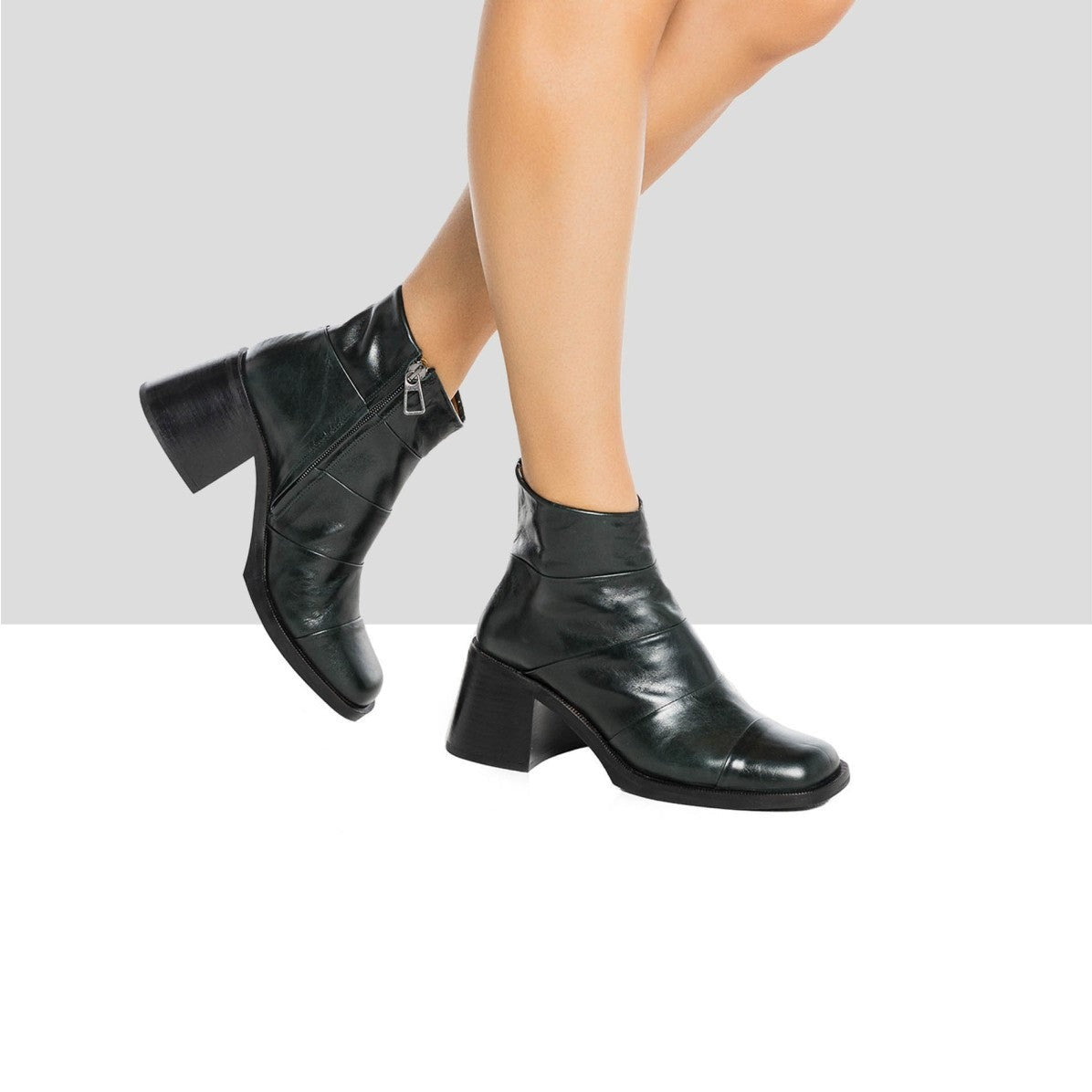 AUDLEY | ANKLE BOOTS | WOMEN'S | TELMA JAMAICA BOTEGLIA | GREEN