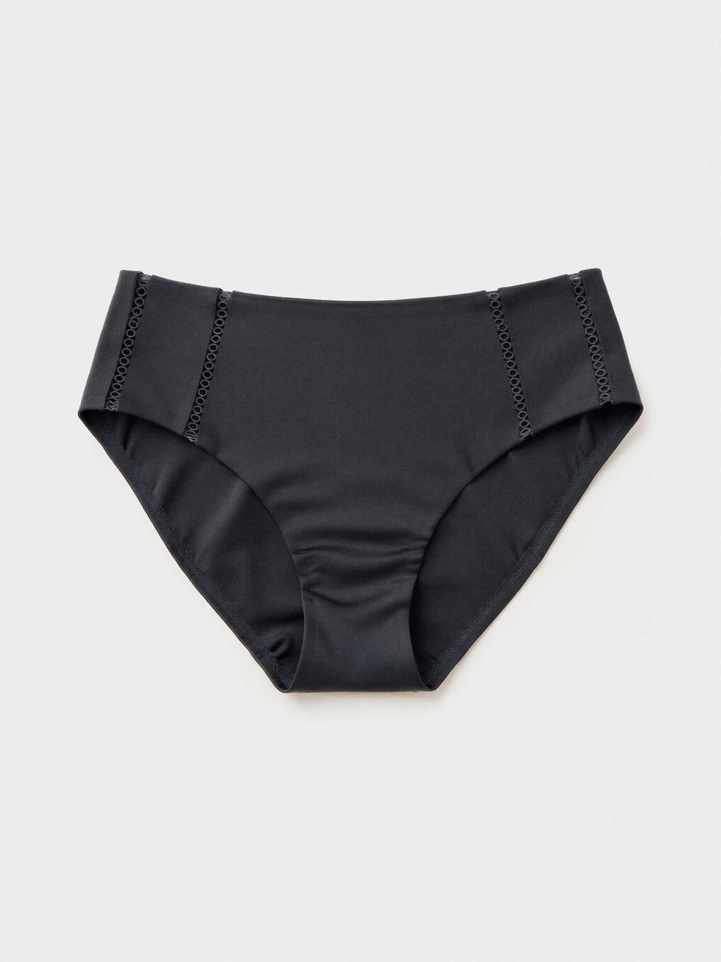 GISELA Braga Bikini ALTA Negro: black bañadores for women