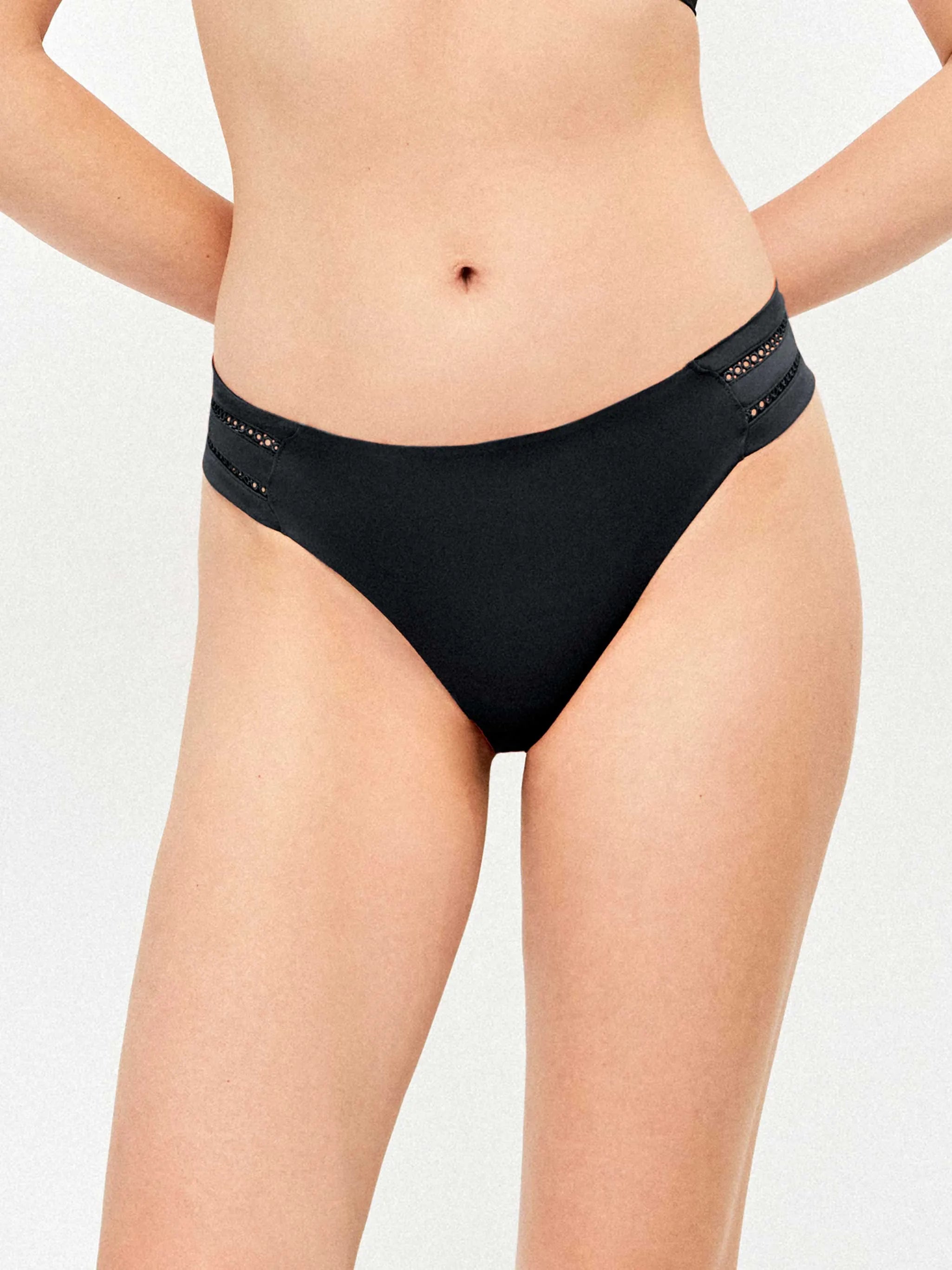 GISELA | BAÑADORES | MUJER | BIKINI BRAGA C NEGRO | NEGRO