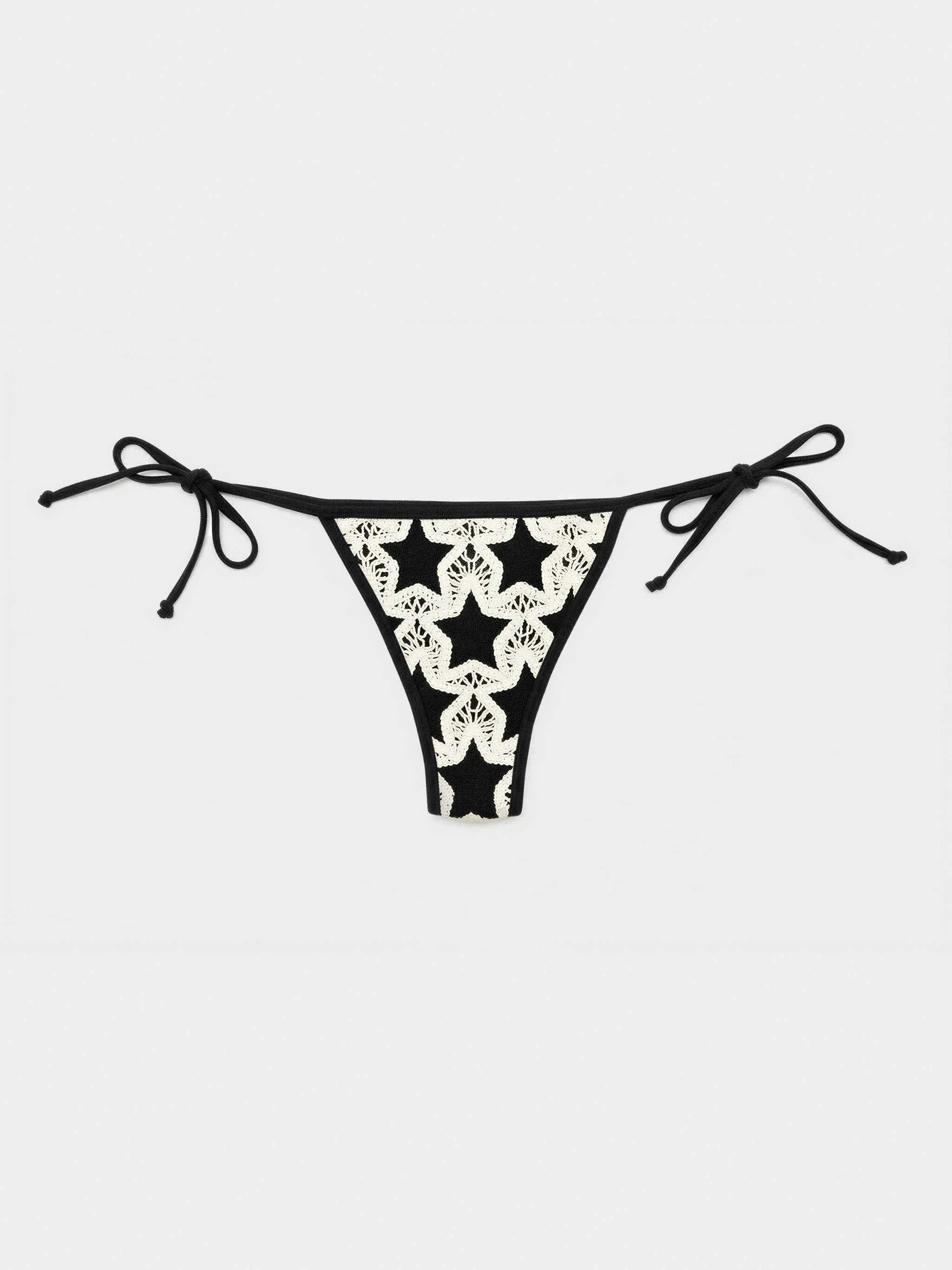 GISELA | BAÑADORES | MUJER | BIKINI BOTTOM TIRAS ESTAMPADO | MULTICOLOR