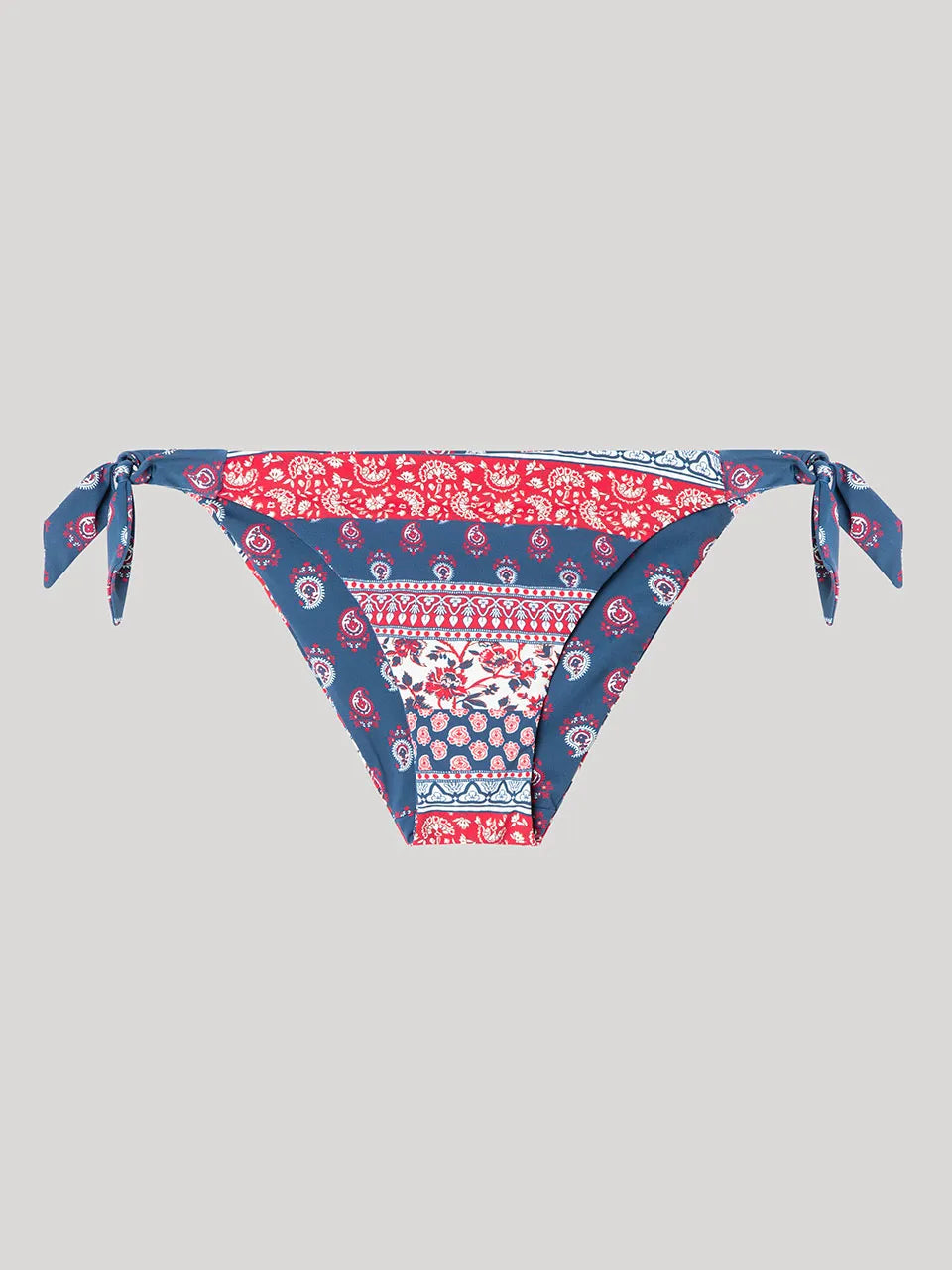 GISELA | BAÑADORES | MUJER | BRAGUITA REVERSIBLE A ESTAMPADO | AZUL