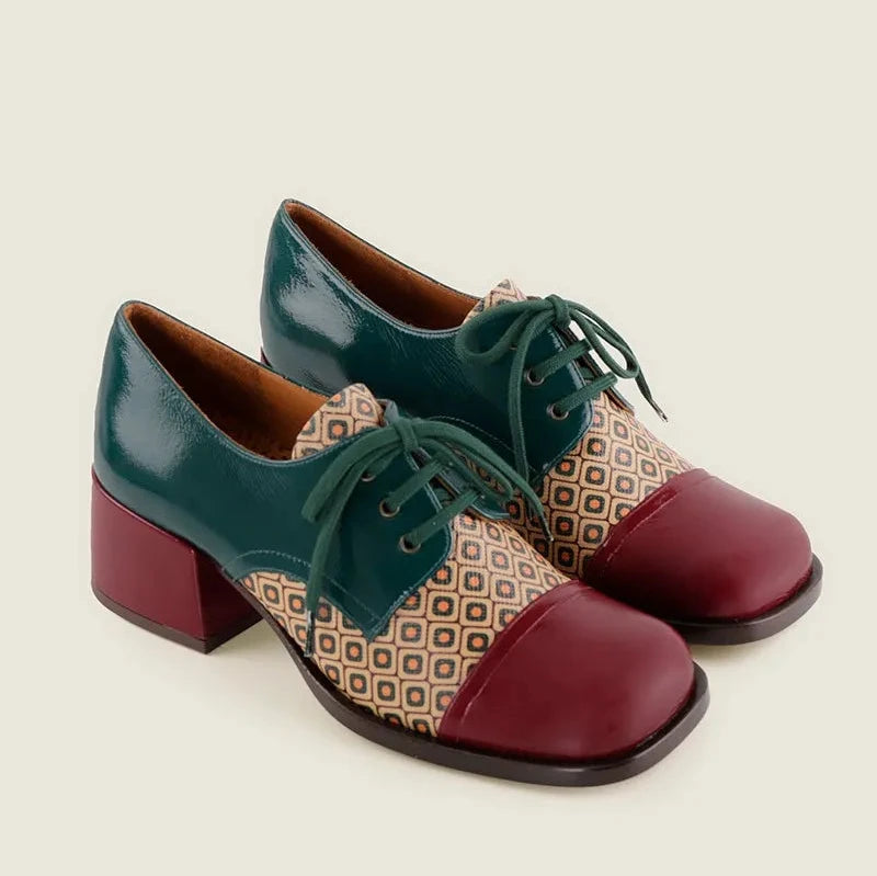 CHIE MIHARA | ZAPATOS DE VESTIR MUJER | BRAMA SUCRE GRANATE | SUCRE FOREST