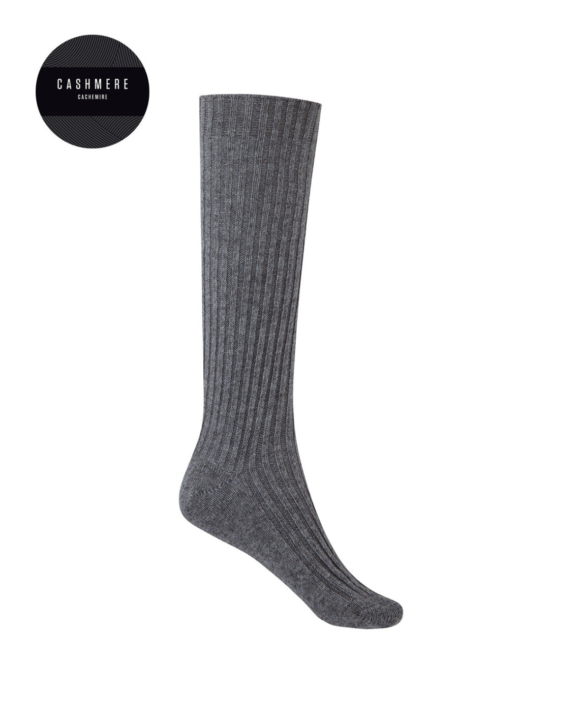 PUNTO BLANCO | MEIAS PARA HOMENS | CASHMERE-LANA GRIS