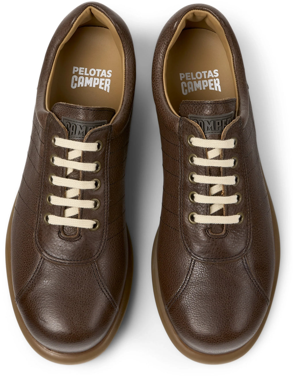 CAMPER Casual Pelotas Ariel、Tascónのブラウンメンズシューズ