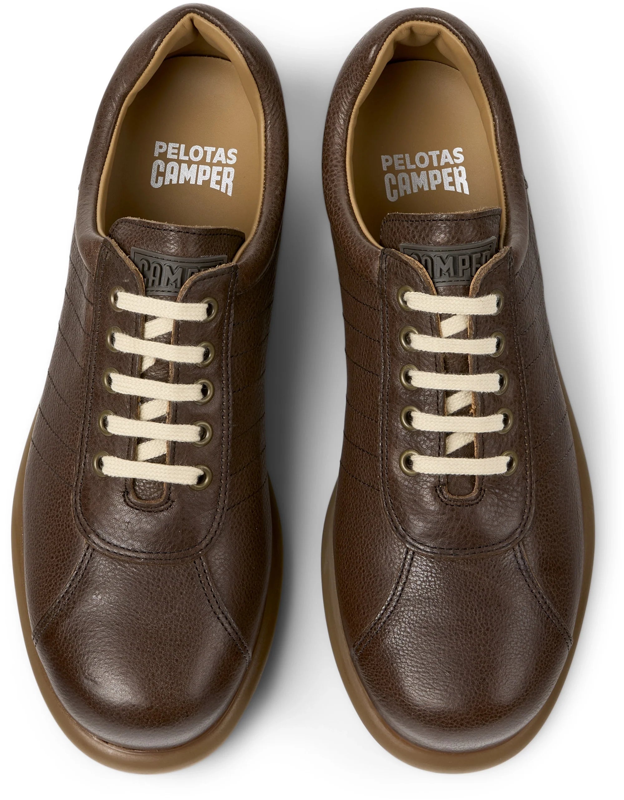 CAMPER Casual Pelotas Ariel、Tascónのブラウンメンズシューズ