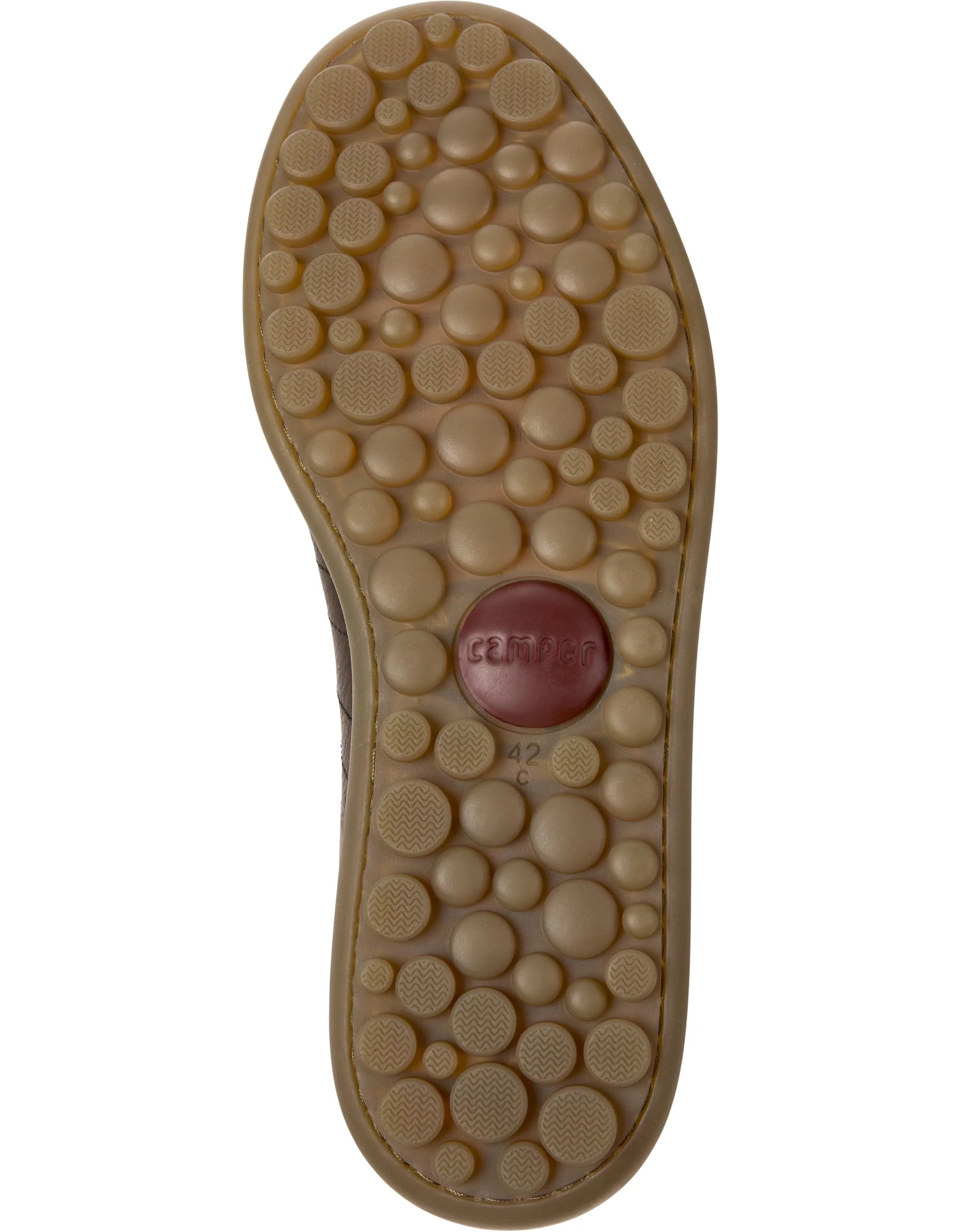 CAMPER Casual Pelotas Ariel、Tascónのブラウンメンズシューズ