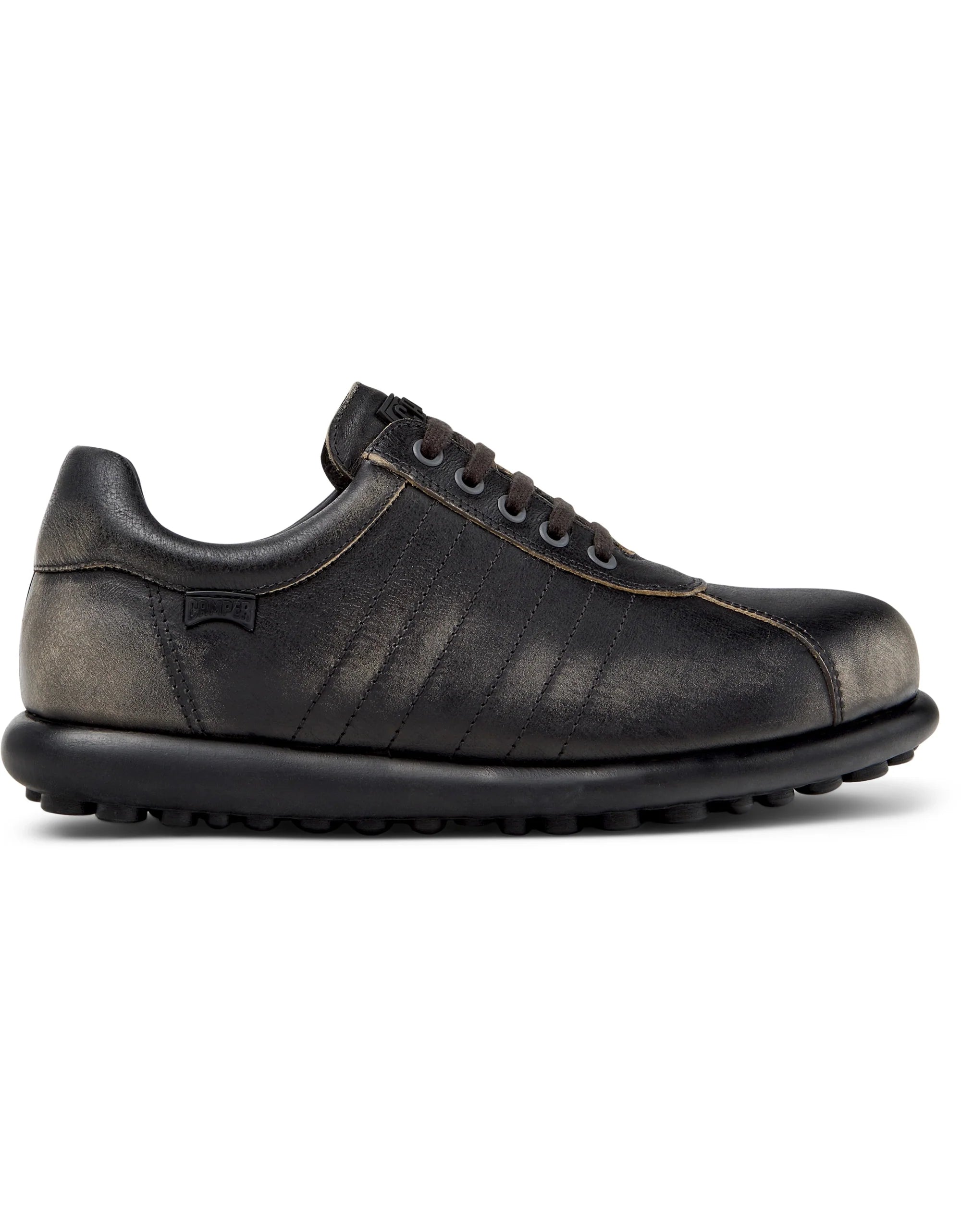 Zapatos Casual Para Hombre De La Marca Camper Modelo Pelotas Ariel Soweto Brush Meteor-Hely/Ari.Negro(Lft) Multicolor