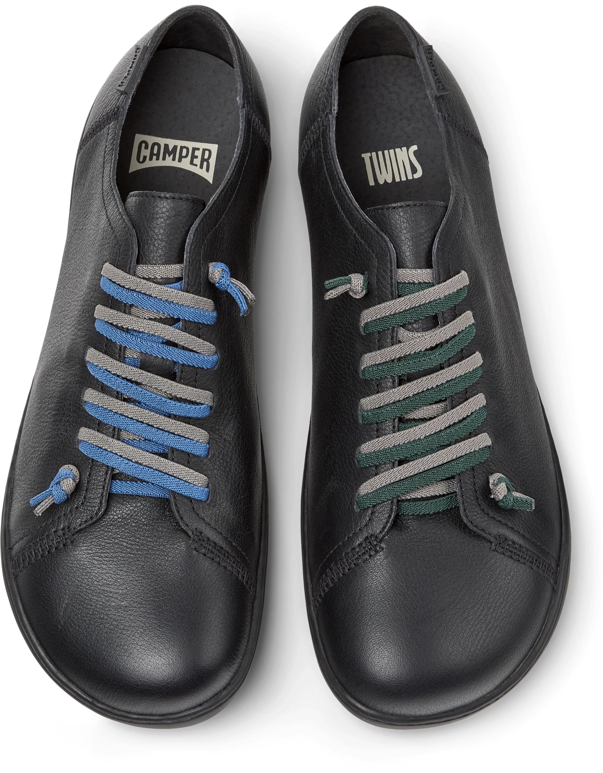 Zapatos Casual Para Hombre De La Marca Camper Modelo Tws Sella Negro(Somer-Pega-Arum)/Camry Negro De Color Negro
