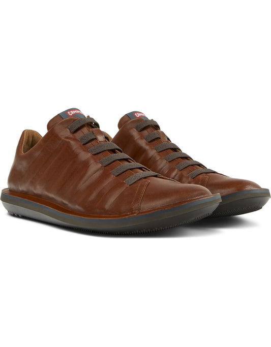 Zapatos Casual Para Hombre De La Marca Camper Modelo Beetle Dallas Cola/Human Ry Navy-Marrone De Color Marrón