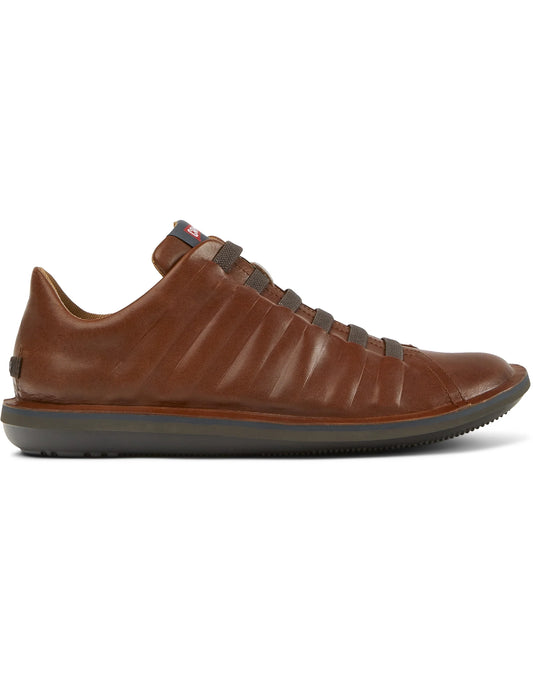 Zapatos Casual Para Hombre De La Marca Camper Modelo Beetle Dallas Cola/Human Ry Navy-Marrone De Color Marrón
