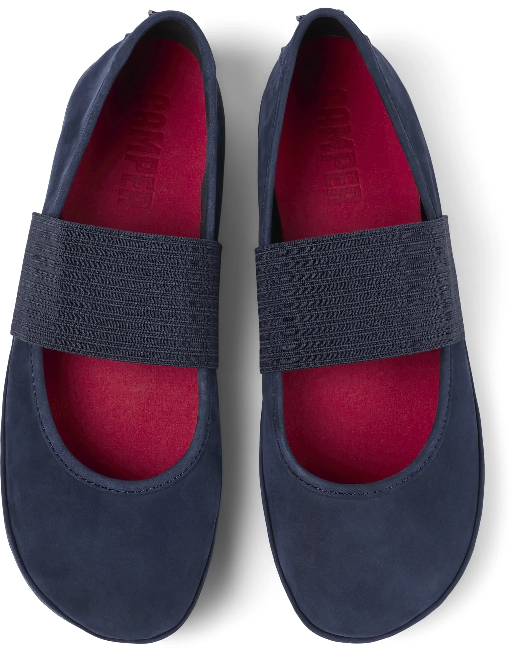 Bailarinas Para Mujer De La Marca Camper Modelo Right Nina Lara Hypnos (Hypnos)/Isla Ry Negro De Color Azul