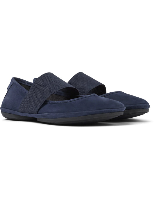 Bailarinas Para Mujer De La Marca Camper Modelo Right Nina Lara Hypnos (Hypnos)/Isla Ry Negro De Color Azul