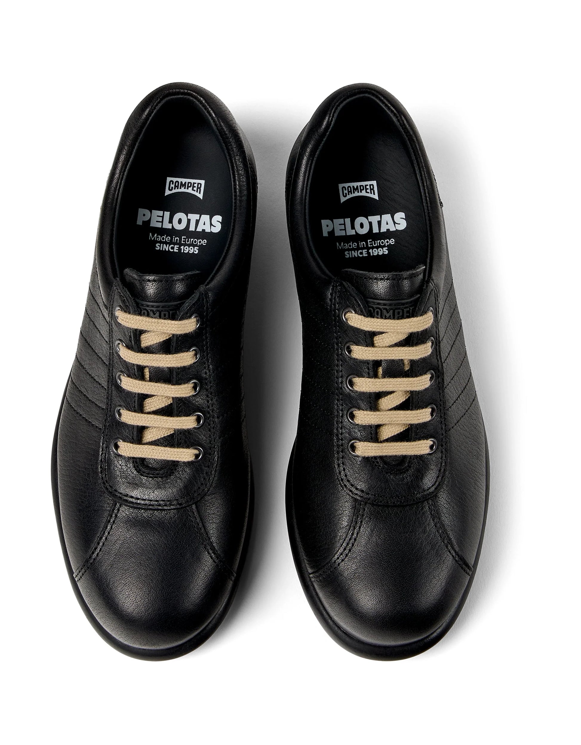 Zapatos Casual Para Mujer De La Marca Camper Modelo Pelotas Ariel Soweto Negro/Ariel Negro (Lft) De Color Negro