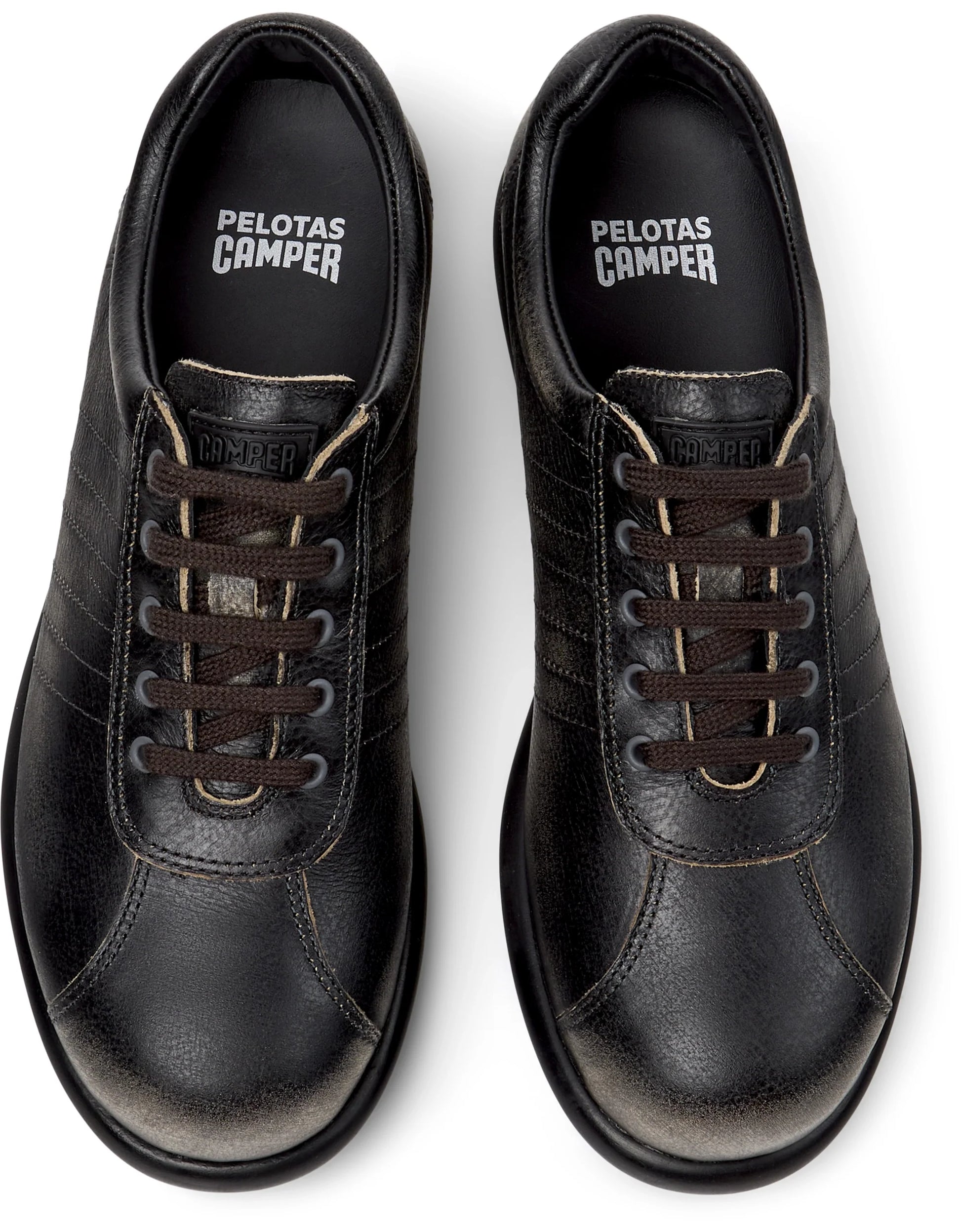 Zapatos Casual Para Mujer De La Marca Camper Modelo Pelotas Ariel Soweto Brush Meteor-Hely/Ari.Negro(Lft) Multicolor