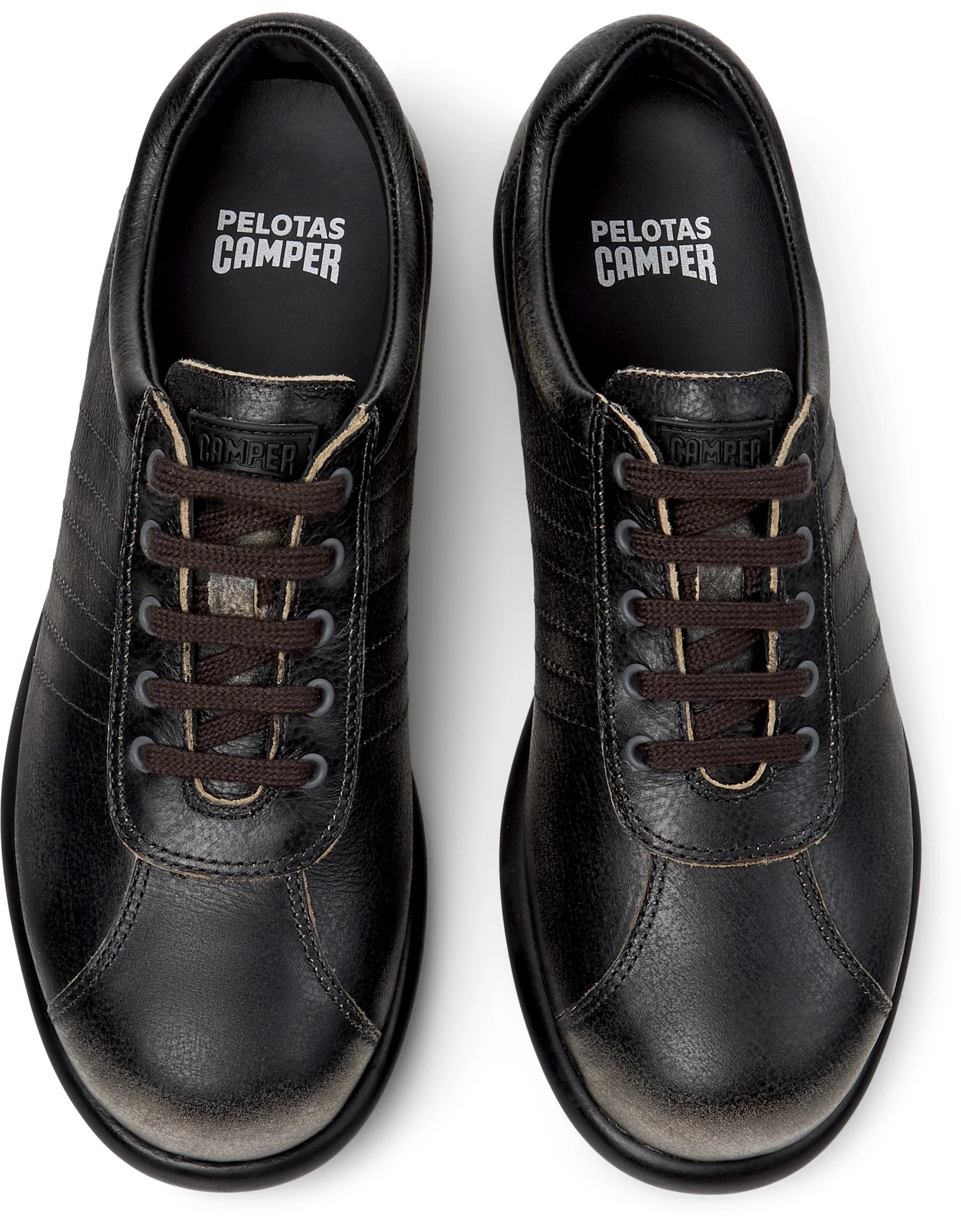 Zapatos Casual Para Mujer De La Marca Camper Modelo Pelotas Ariel Soweto Brush Meteor-Hely/Ari.Negro(Lft) Multicolor