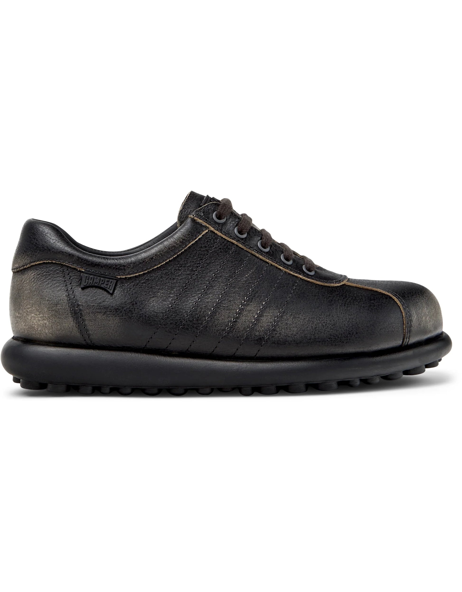 Zapatos Casual Para Mujer De La Marca Camper Modelo Pelotas Ariel Soweto Brush Meteor-Hely/Ari.Negro(Lft) Multicolor
