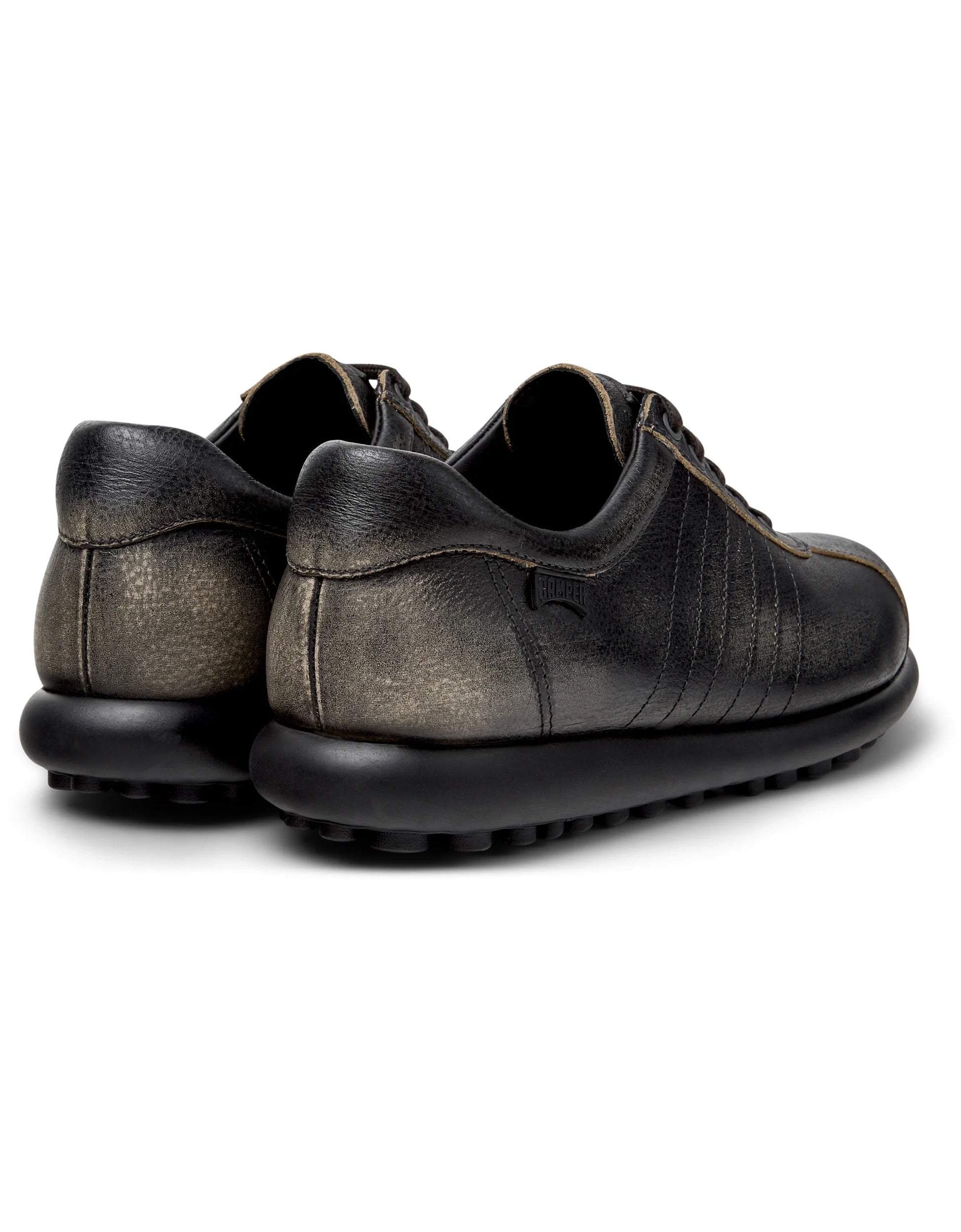 Zapatos Casual Para Mujer De La Marca Camper Modelo Pelotas Ariel Soweto Brush Meteor-Hely/Ari.Negro(Lft) Multicolor