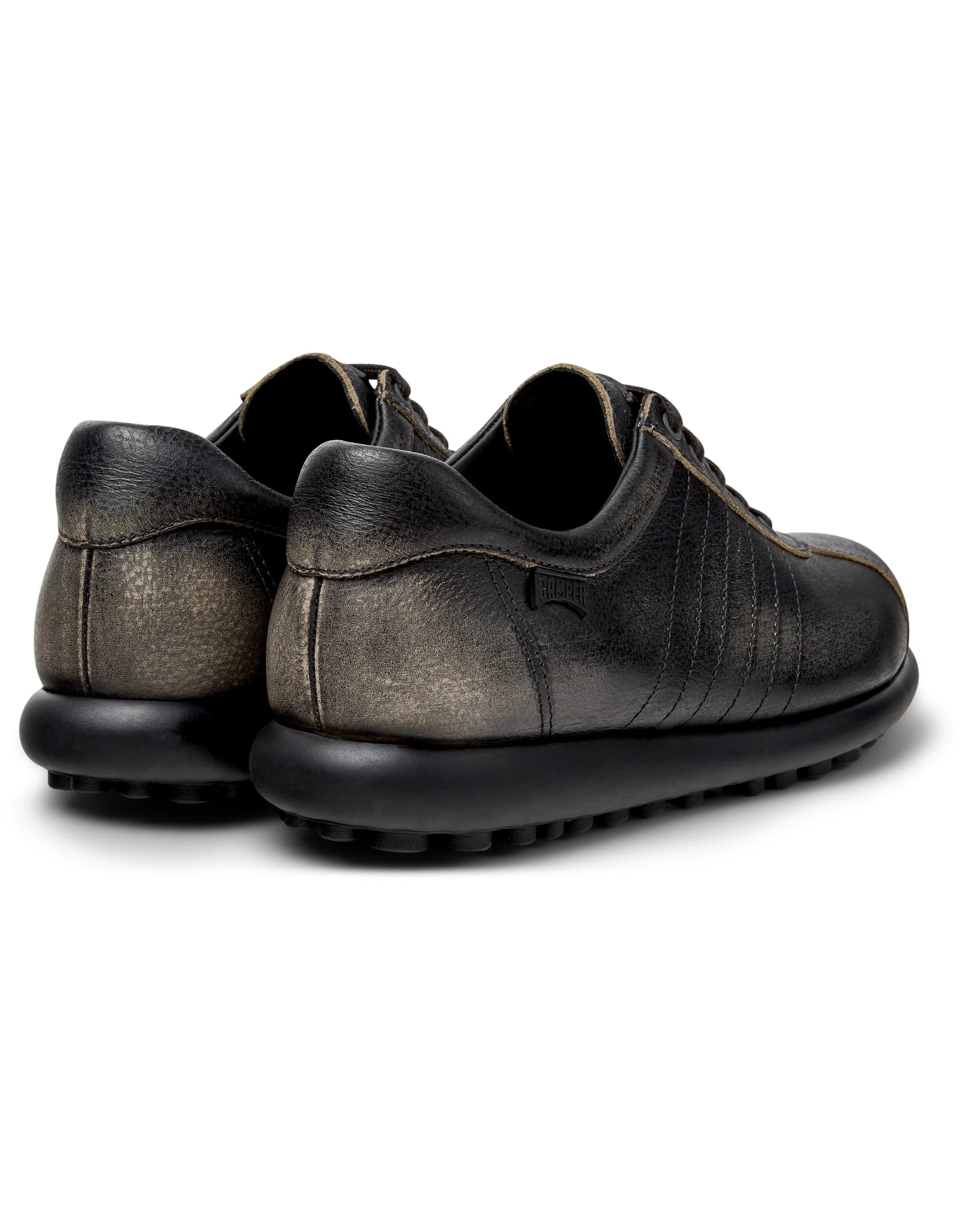 Zapatos Casual Para Mujer De La Marca Camper Modelo Pelotas Ariel Soweto Brush Meteor-Hely/Ari.Negro(Lft) Multicolor