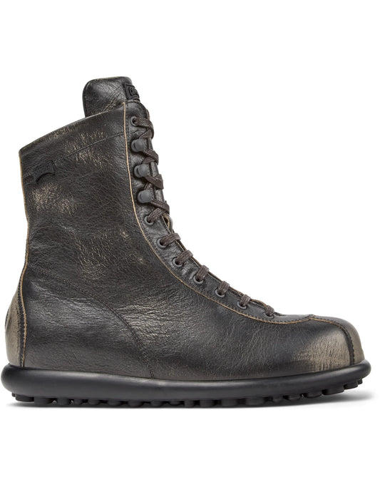 Botas Para Mujer De La Marca Camper Modelo Pelotas Ariel Soweto Brush Meteor-Hely/Ari.Negro(Lft) Multicolor