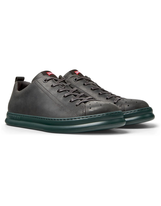 Sneakers Para Hombre De La Marca Camper Modelo Runner Four Crazyhorse Meteor/Runnerfour Arume De Color Gris