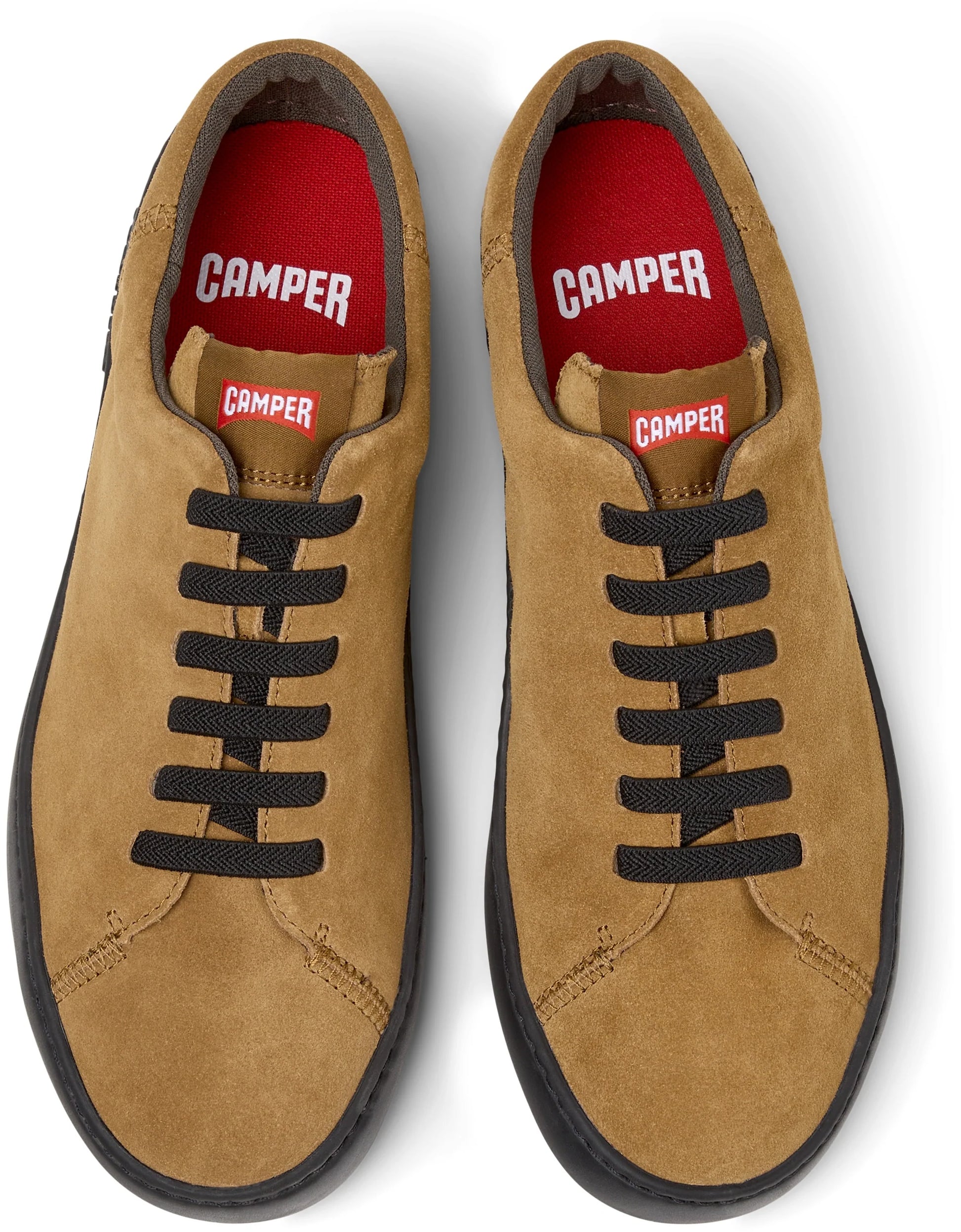 Sneakers Para Hombre De La Marca Camper Modelo Peu Touring Pello Area (Negro)/Touring Ry Negro De Color Marrón