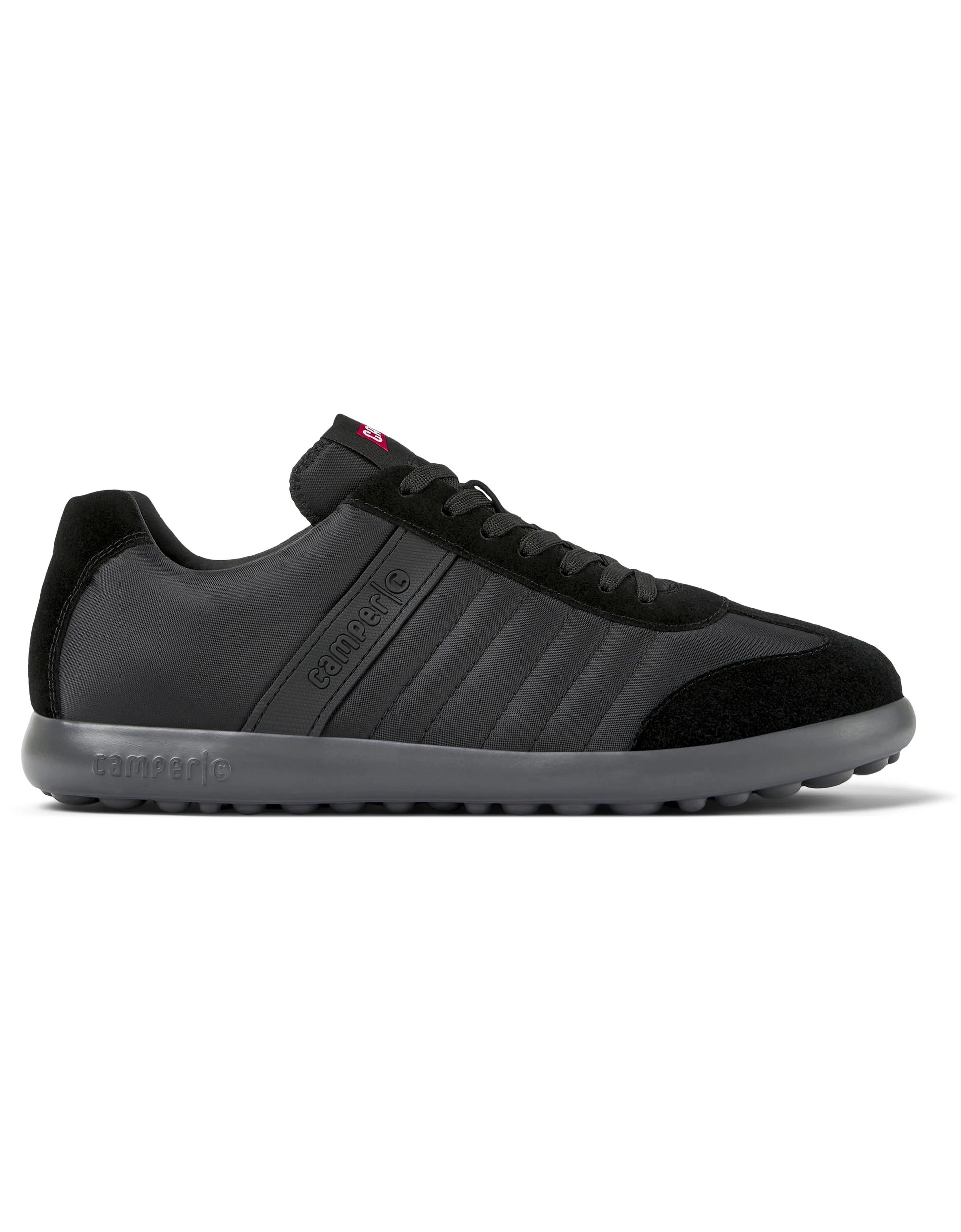 Sneakers Para Hombre De La Marca Camper Modelo Pelotas Xlf Rug Negro,Apolo Negro/Fiesta Concrete De Color Negro