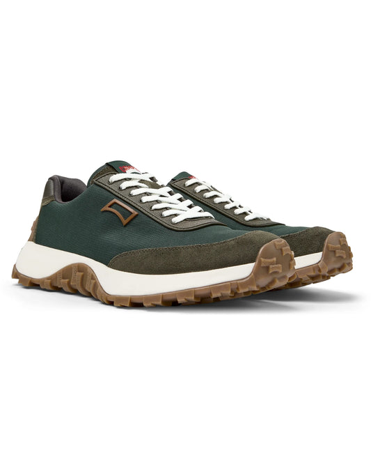Sneakers Para Hombre De La Marca Camper Modelo Drift Trail Rug Ufo,Camisole Arume/Dtr.Houston-Miel De Color Verde