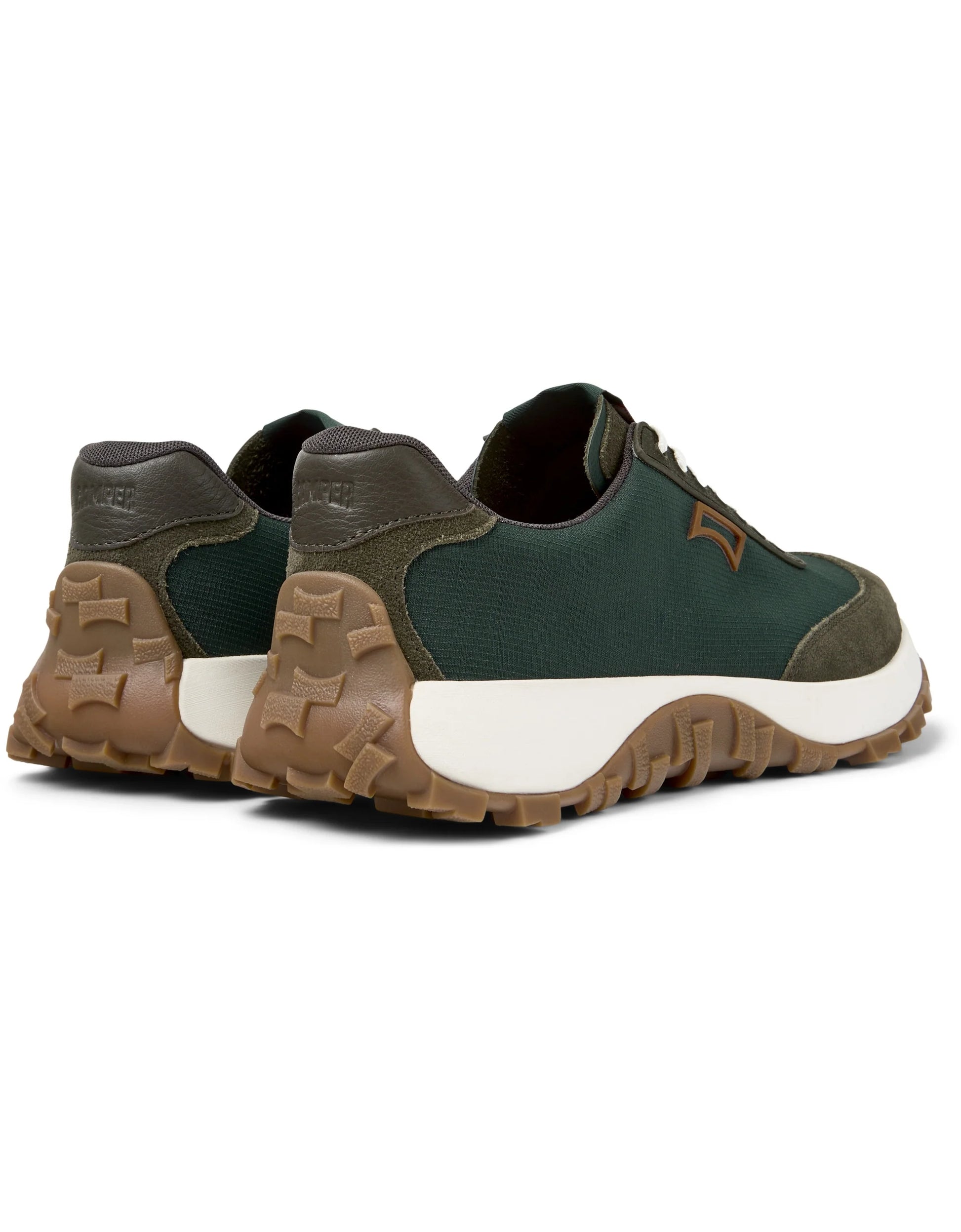 Sneakers Para Hombre De La Marca Camper Modelo Drift Trail Rug Ufo,Camisole Arume/Dtr.Houston-Miel De Color Verde