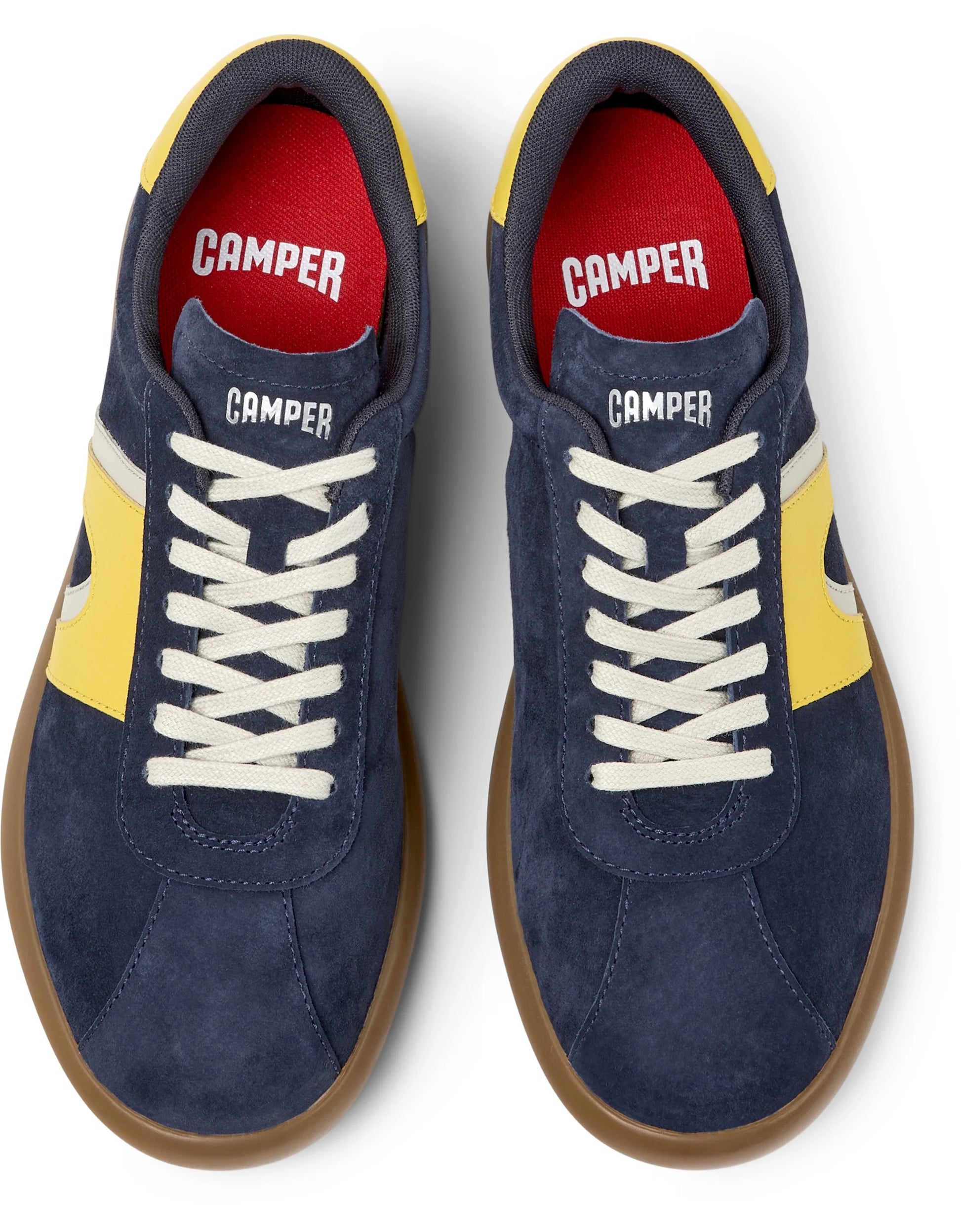 Sneakers Para Hombre De La Marca Camper Modelo Pelotas Soller Summer Harbor,Gobi Millo/Psoller Miel De Color Azul