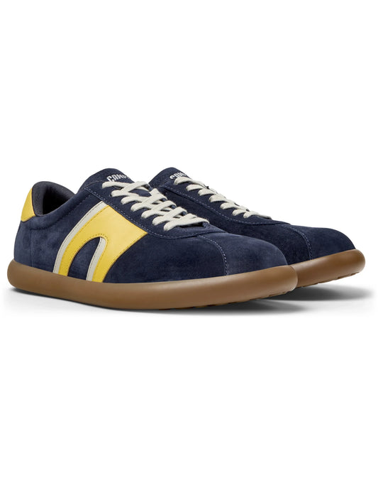 Sneakers Para Hombre De La Marca Camper Modelo Pelotas Soller Summer Harbor,Gobi Millo/Psoller Miel De Color Azul