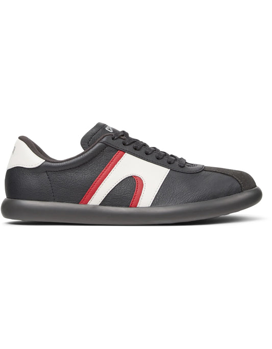 Sneakers Para Hombre De La Marca Camper Modelo Pelotas Soller Rug Meteor,Sella Negro/Psoller Meteor De Color Negro