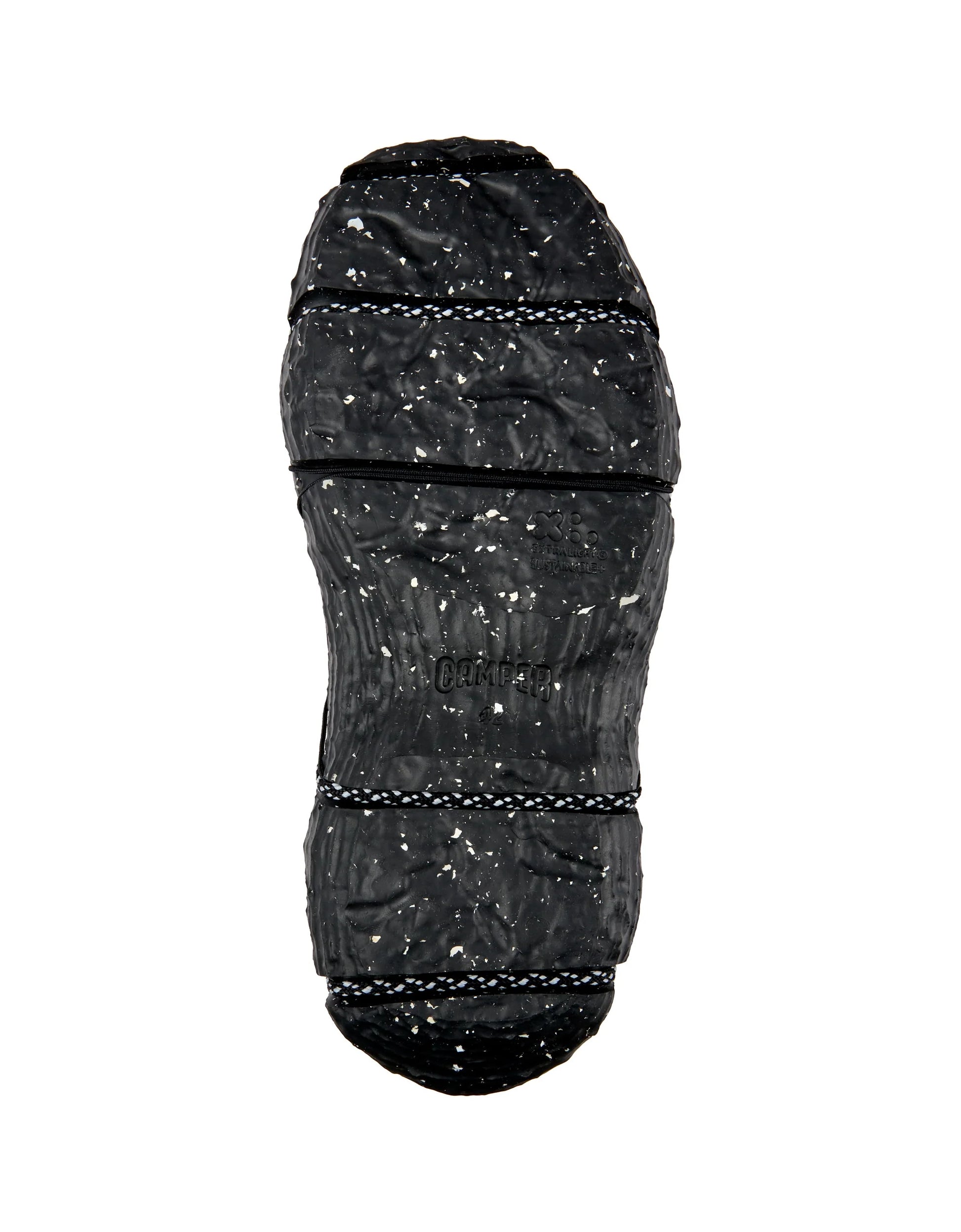 Sneakers Para Hombre De La Marca Camper Modelo Roku Knitted Negro-Magnet/Roku Ry Nero Multicolor