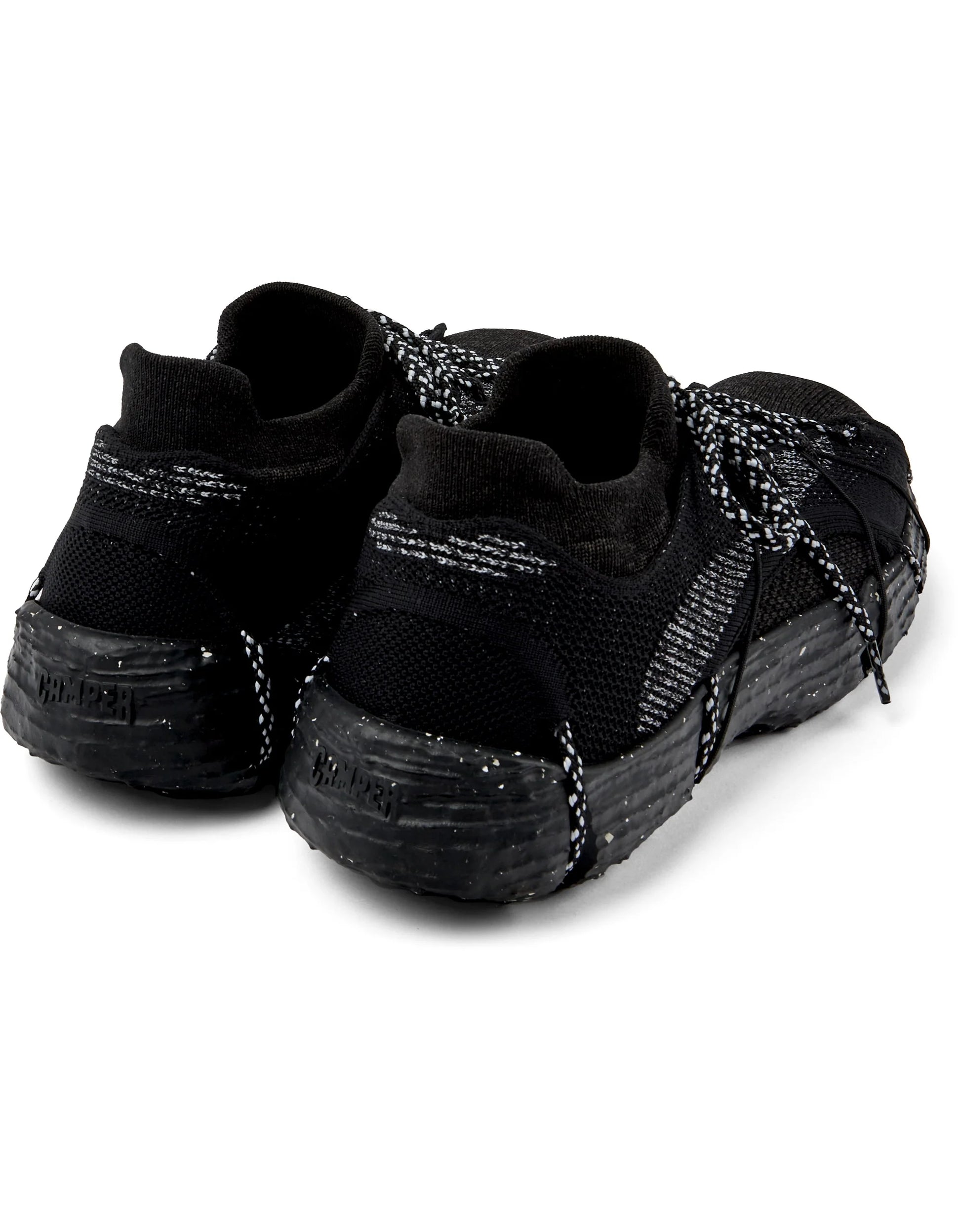 Sneakers Para Hombre De La Marca Camper Modelo Roku Knitted Negro-Magnet/Roku Ry Nero Multicolor