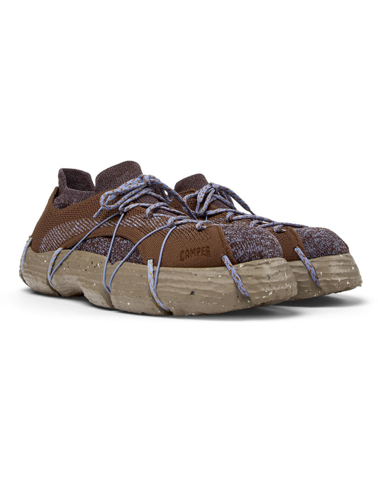 Sneakers Para Hombre De La Marca Camper Modelo Roku Knitted Oleo-Luar/Roku Arena Multicolor