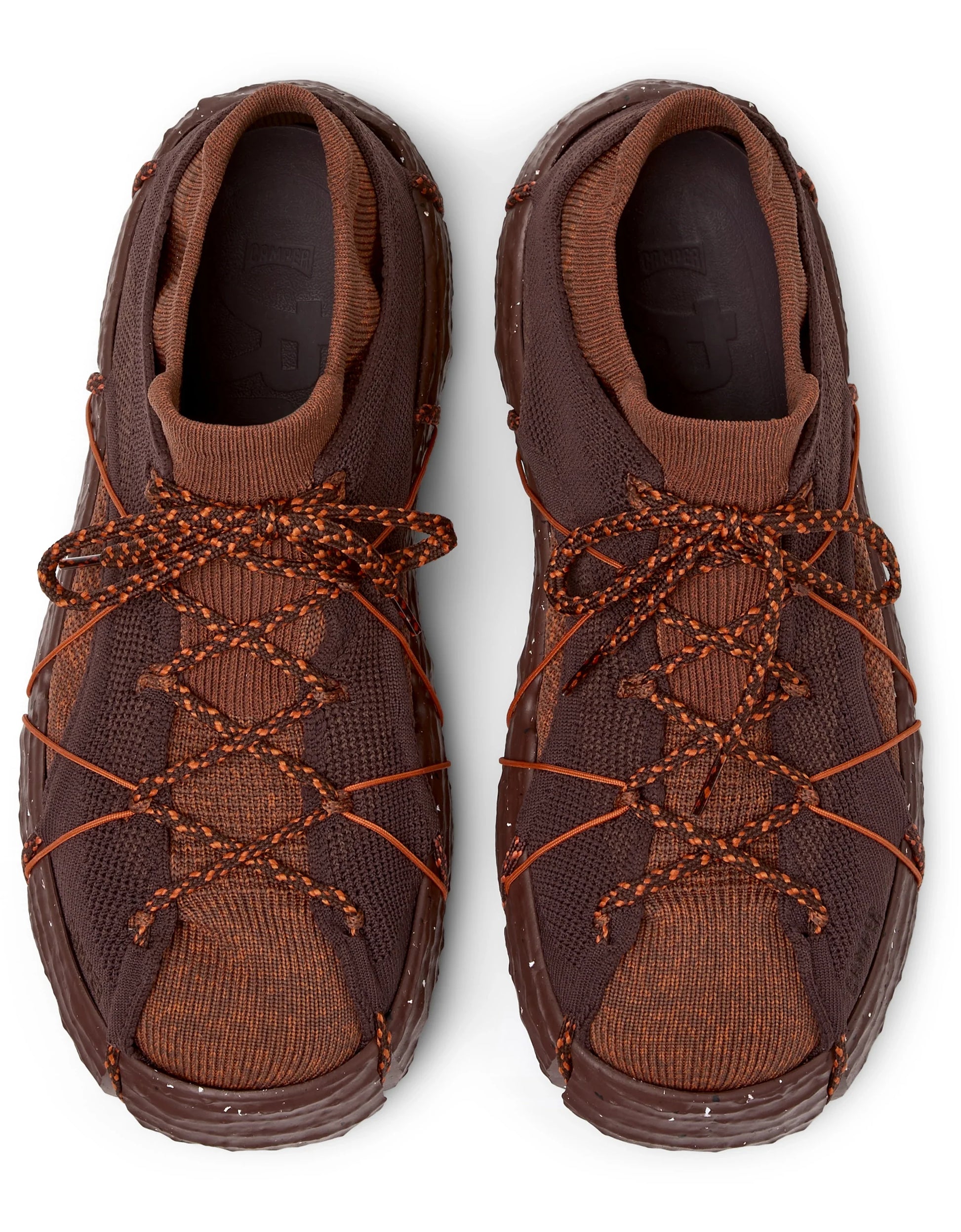 Sneakers Para Hombre De La Marca Camper Modelo Roku Knitted Beizos-Cola/Roku Beizos Multicolor