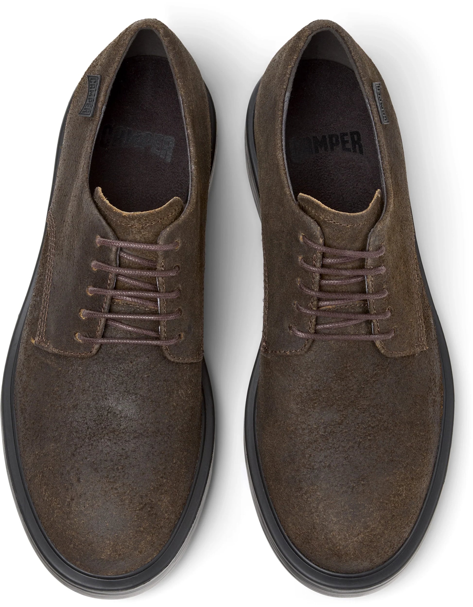 Zapatos Casual Para Hombre De La Marca Camper Modelo Dean Flipside Walrus/Dean Negro De Color Marrón