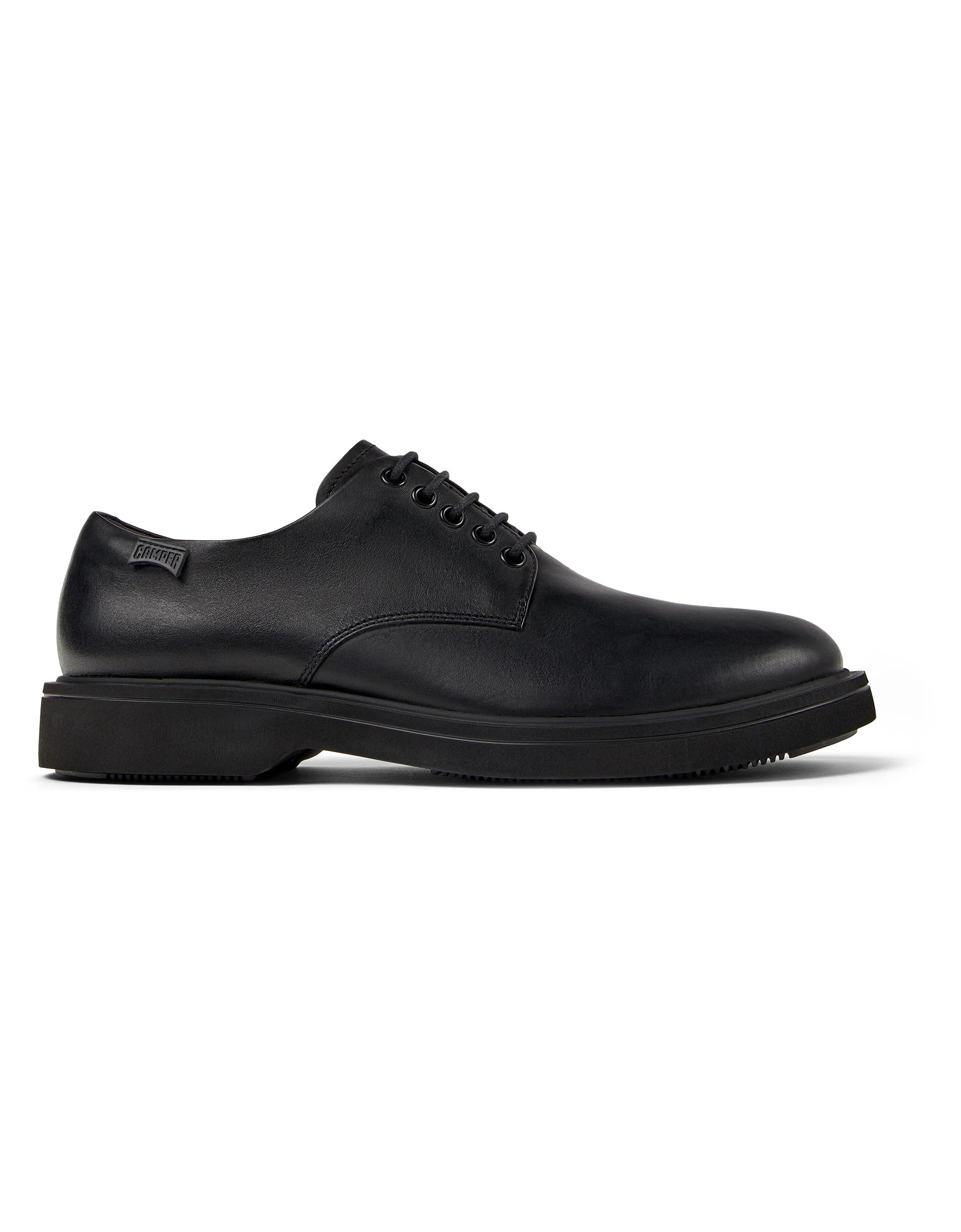 Zapatos Casual Para Hombre De La Marca Camper Modelo Norman Domaine Negro/Norman Negro De Color Negro