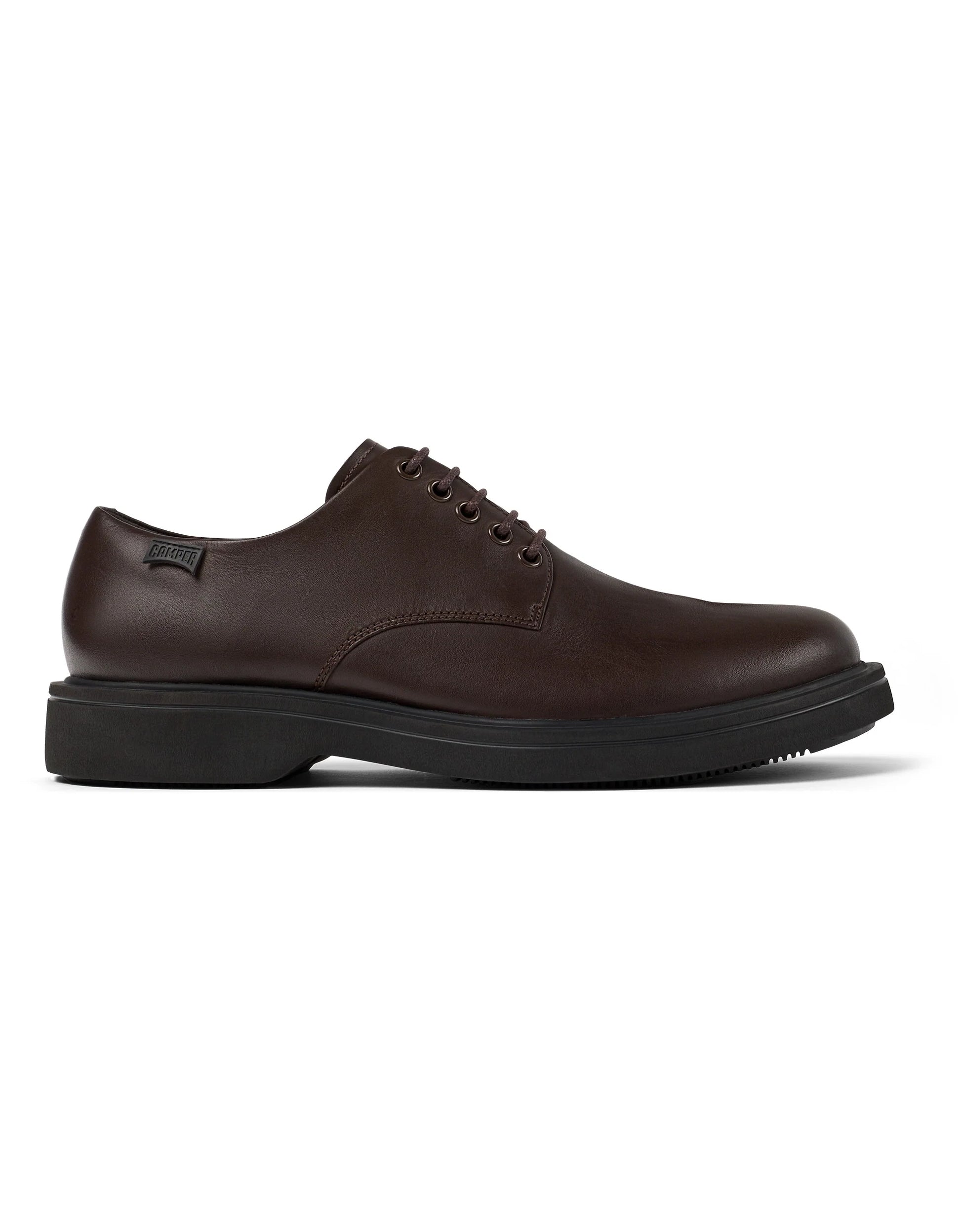 Zapatos Casual Para Hombre De La Marca Camper Modelo Norman Domaine Umber/Norman Negro De Color Marrón
