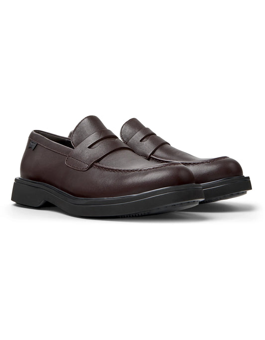 Mocasines Para Hombre De La Marca Camper Modelo Norman Domaine Umber/Norman Negro De Color Marrón